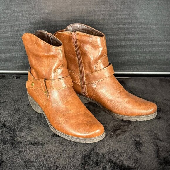 A2 by Aerosoles Brown Ankle Boots - Picture 1 of 12